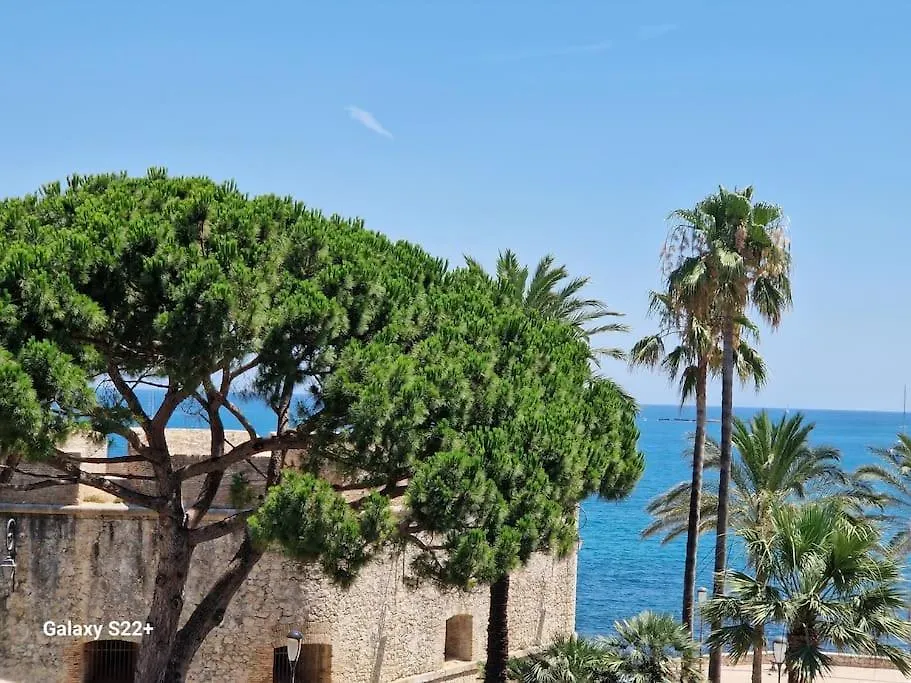 Cozy Studio, Sea View, Old Town, Near Beaches Antibes 0*,